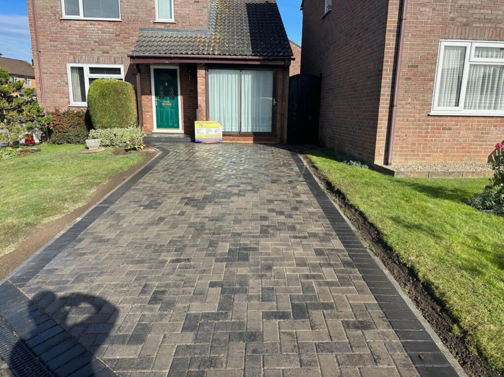 block paver driveway installation