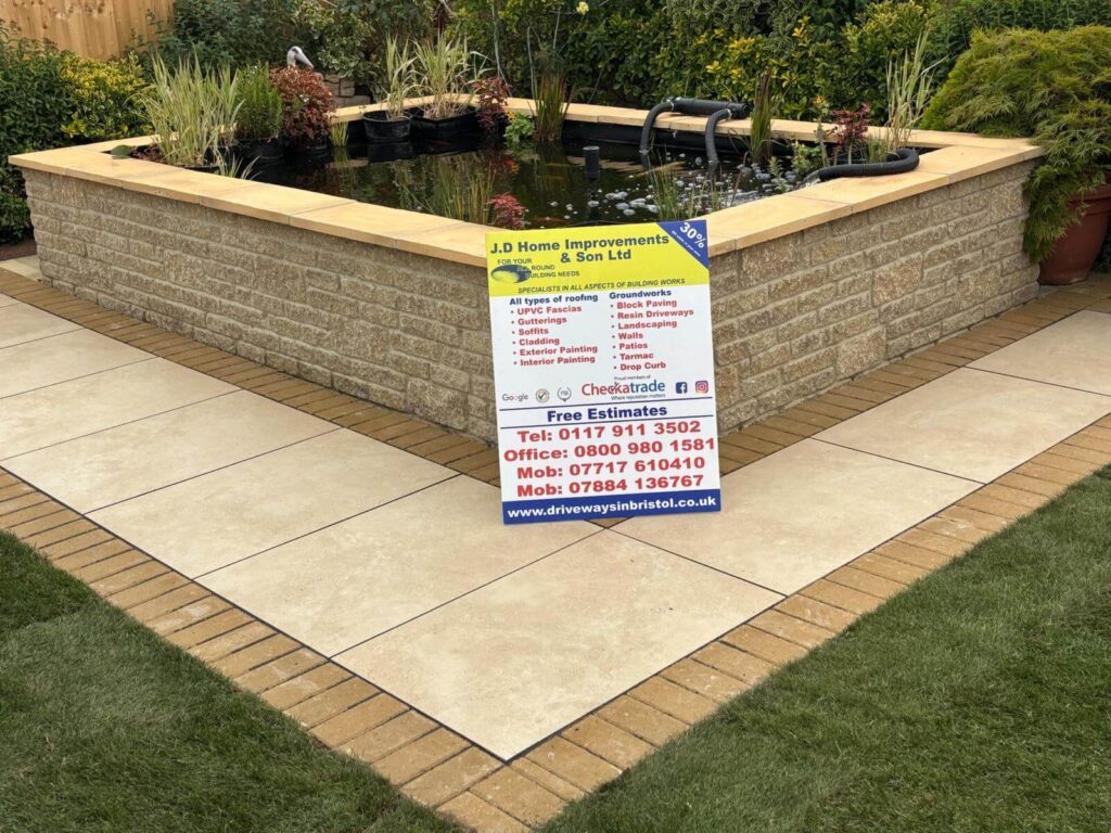 jd sign on new patio